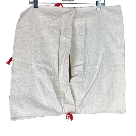 West Elm Discovered Pillow Covers Set of 2 Tasseled Blue White - Picture 4 of 7